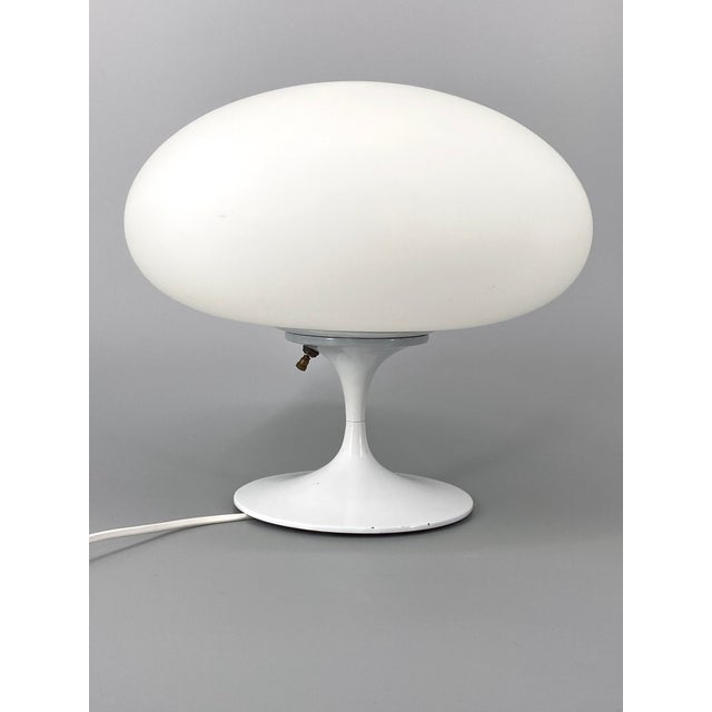 Mushroom Glass Table Lamp by Bill Curry for Laurel Lamp Co., 1960s For Sale - Image 11 of 18