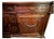 1940s Reproduction Solid Wood China Cabinet For Sale - Image 5 of 11