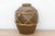 19th Century Antique Asian Stoneware Pot With Rattan Harness For Sale - Image 5 of 10