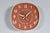 Mid 20th Century Russel Wright General Electric & Harkerware Ceramic Coral Hanging Wall Clock For Sale - Image 6 of 12