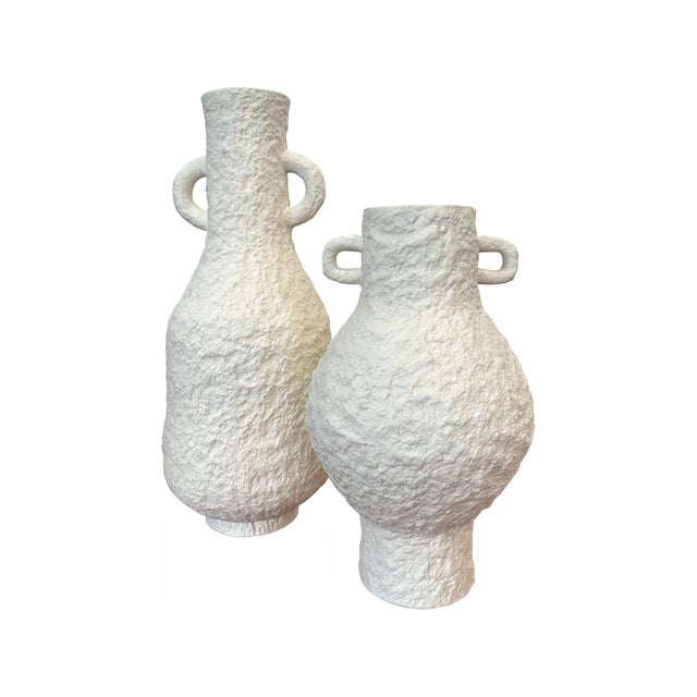 Rowan Double Handle Vase - Small For Sale - Image 10 of 11