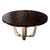 "Safari" Round Table with Bronze and Walnut Top, Handmade The world needs icons. Those exceptional few that stand clear of...
