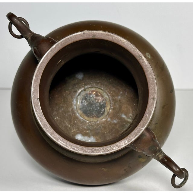 Bronze Japanese Seizan Bronze Elephant Censer For Sale - Image 8 of 13
