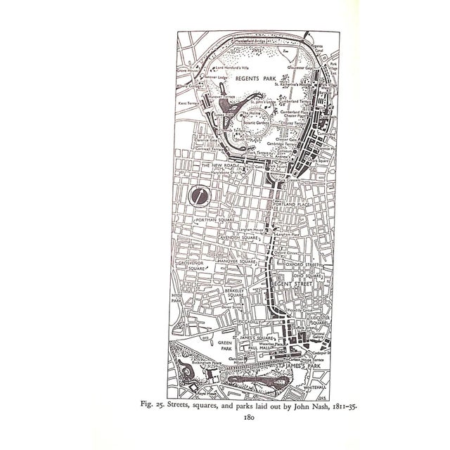 White "Georgian London: An Architectural Study" 1970 Summerson, John For Sale - Image 8 of 9
