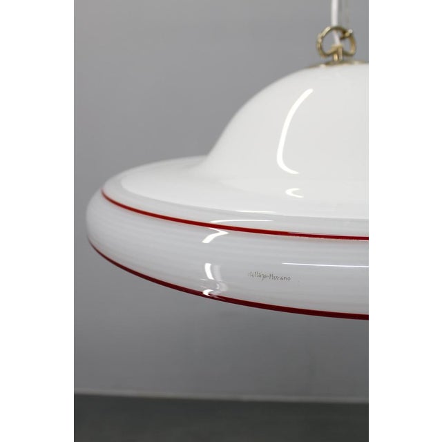 1970s Murano Glass Pendant Light, Italy, 1970s For Sale - Image 5 of 12