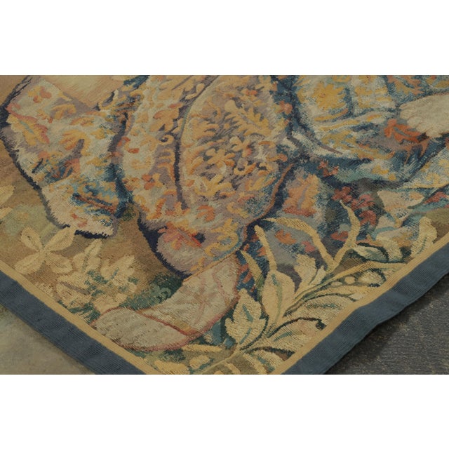 Textile Antique 17th Century European Flemish Tapestry With Narrative Pictorial - Rug & Kilim For Sale - Image 7 of 8