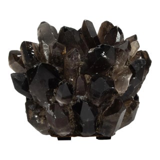 Votive Holder in Smoky Quartz Classic For Sale