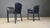 Italian Black Leather Dining Chairs, 1980s, Set of 6 For Sale - Image 3 of 15
