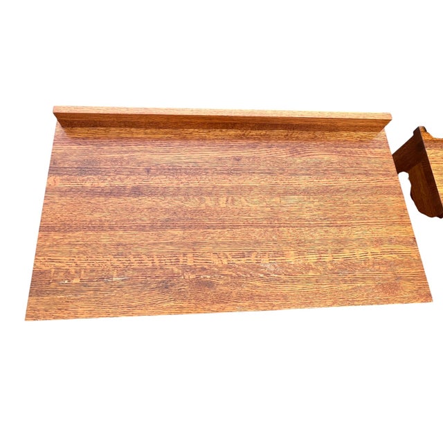 Late 20th Century Mission Oak Nightstands End Tables Michaels Furniture for Restoration Hardware, 2 Pieces For Sale - Image 10 of 17