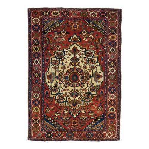 Antique Malayer Rug 4'7'' x 6'9''
