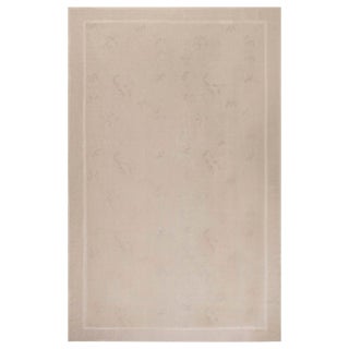 Modern Aubusson Handmade Wool Rug by Eric Cohler by Doris Leslie Blau For Sale