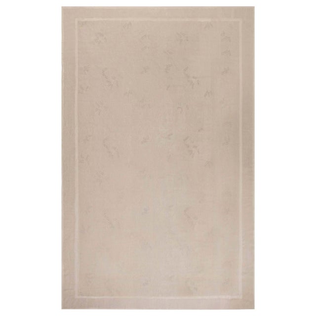 Modern Aubusson Handmade Wool Rug by Eric Cohler by Doris Leslie Blau For Sale