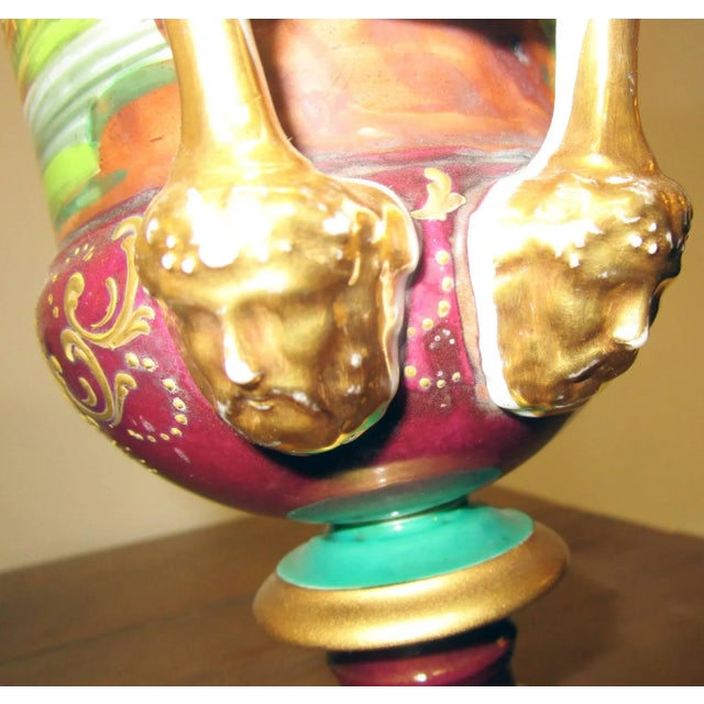 Old Paris Campagna Form Urns - a Pair For Sale - Image 9 of 11