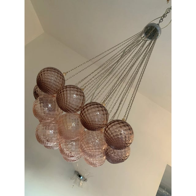 Mid-Century Modern Murano Glass Sputnik Chandelier Venini Style For Sale - Image 3 of 13