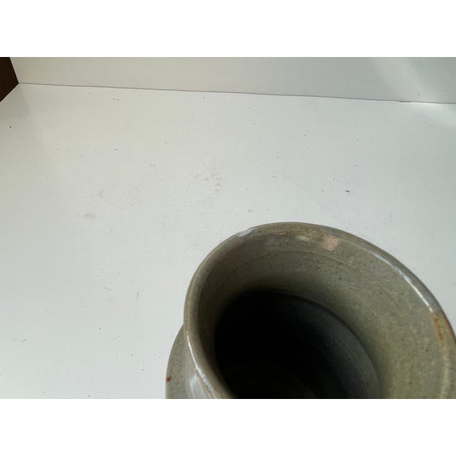1960s Danish Modern Ceramic Vase by Eva Sjögren for L. Hjorth, 1960s For Sale - Image 5 of 8