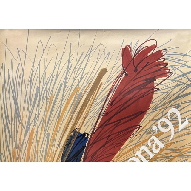 Date: 1992 Size: 19.5 x 27.5 inches Artist: Enric Huguet About the poster: The Organising Committee for the Barcelona...