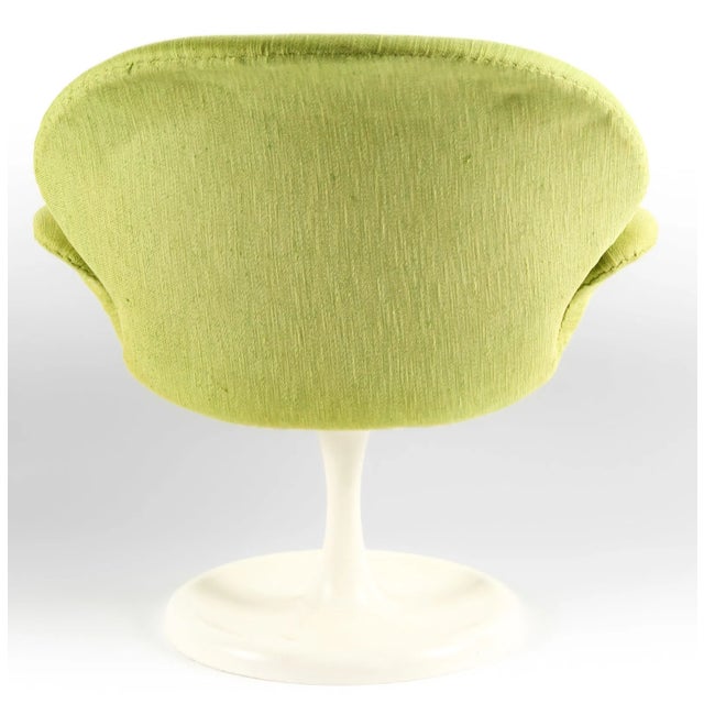 1960s Aage Egeriis 'Orchidee' Swivel Armchair Vintage Danish Mid Century Modern For Sale In New York - Image 6 of 9