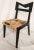 Mid-Century Funky Art Deco Black Painted Decorative Side Chair For Sale - Image 12 of 12