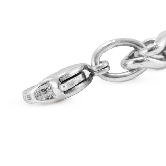 James Avery 925 Sterling Silver Key of Faith Heart Cross Charm Pendant Necklace For Sale In Houston - Image 6 of 8