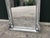 Rococo Late 20thC Italian Rococo Silver Beech Floor Mirror For Sale - Image 3 of 12