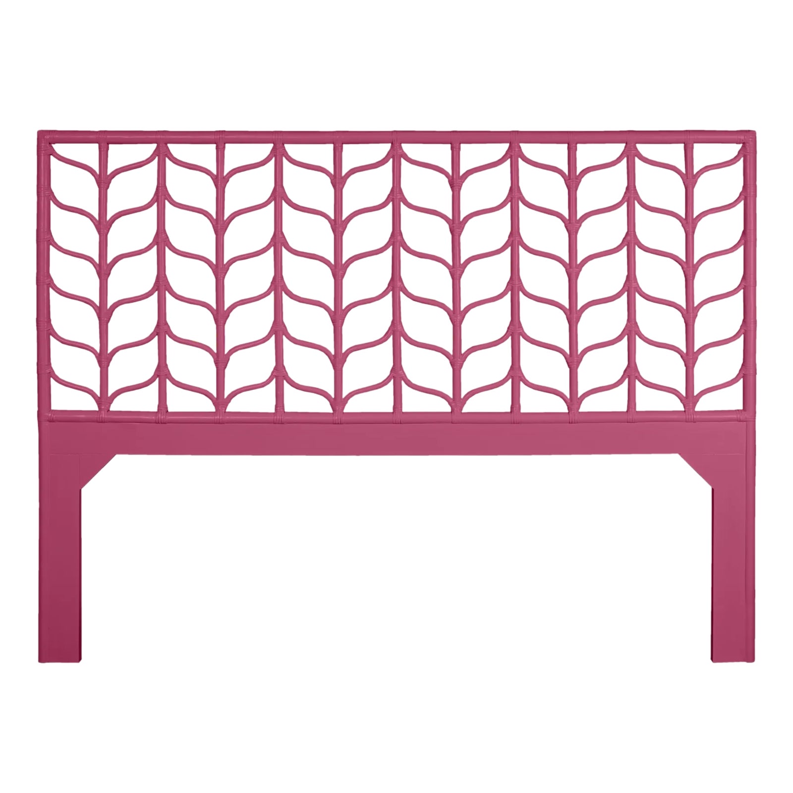 Ivy Headboard King, Hot Pink | Chairish