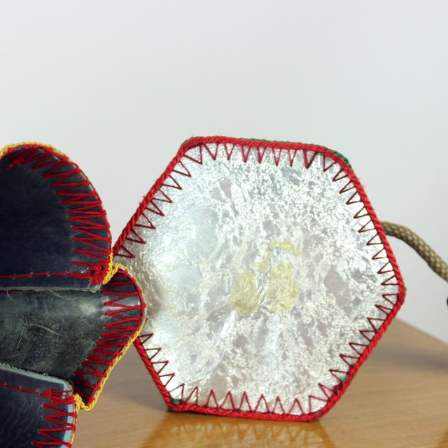 Mid-Century Modern Snow White and Seven Dwarfs Children's Table Lamp, 1950s For Sale - Image 6 of 15