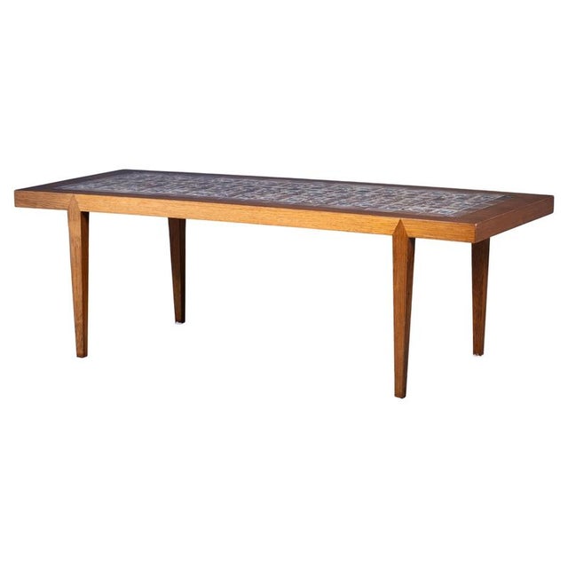 Rectangular Rosewood Coffee Table attributed to Severin Hansen for Haslev Møbelfabrik, 1960 For Sale - Image 9 of 9