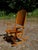 Vintage Mid Century Maple Folding Rocking Chair Rocker Clement MFG Canada For Sale - Image 4 of 18