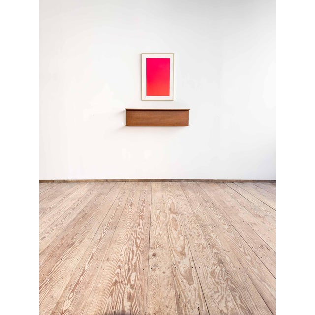 Mid-Century Shelf or Wall Unit in Teak by Walter Wirz for Wilhelm Renz, 1960s For Sale - Image 12 of 13