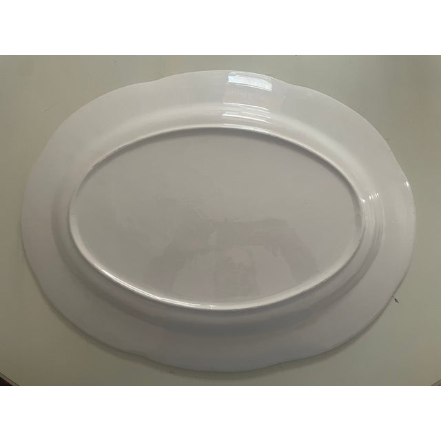 Vintage Transferware Turkey Platter For Sale - Image 9 of 9