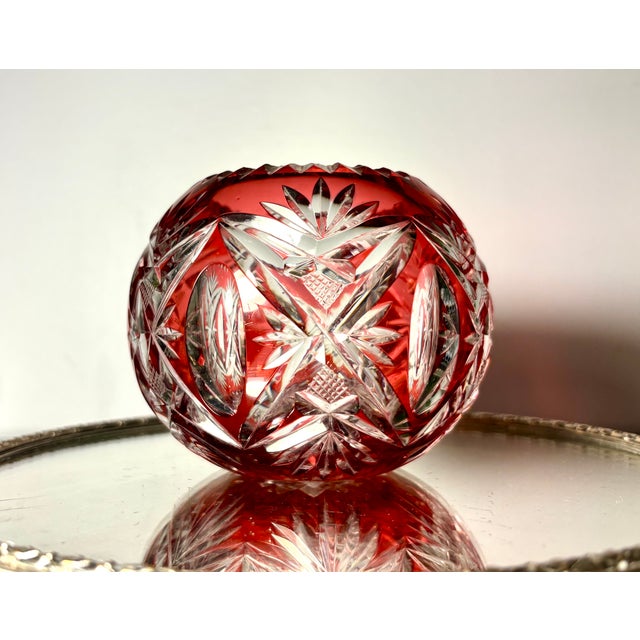 Glass Overlay Vase from Saint Louis, 1920s For Sale - Image 7 of 11