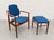 Mid Century Modern Danish Teak Model 203 Armchair + Ottoman by Arne Vodder for France & Daverkosen, C. 1960's For Sale - Image 14 of 17