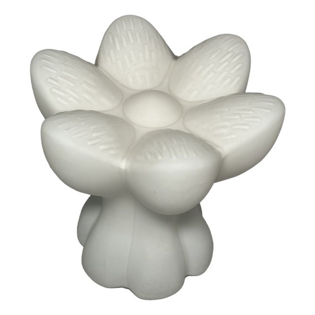 Flower-Shaped Table Lamp from Glashütte Limburg, Germany, 1970s For Sale