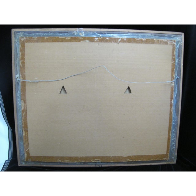 Clyde Leon Keller Signed Hillside Landscape Oregon Oil Painting Gilt Frame For Sale - Image 9 of 11