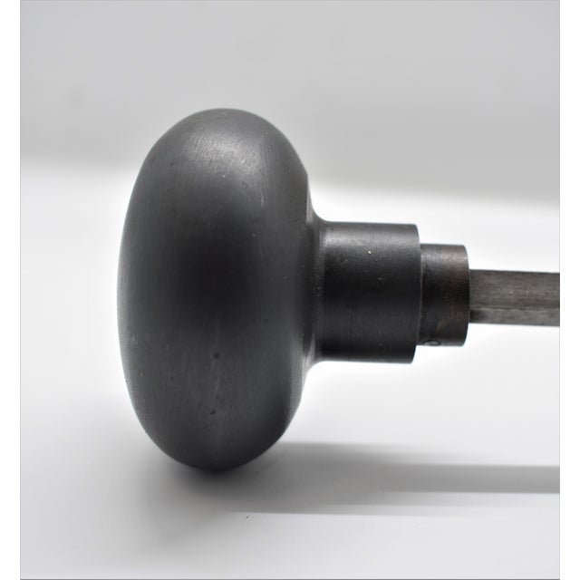 Late 19th Century Historic Bower-Barff Interior Doorknob Set - Set of 4 For Sale In Los Angeles - Image 6 of 8
