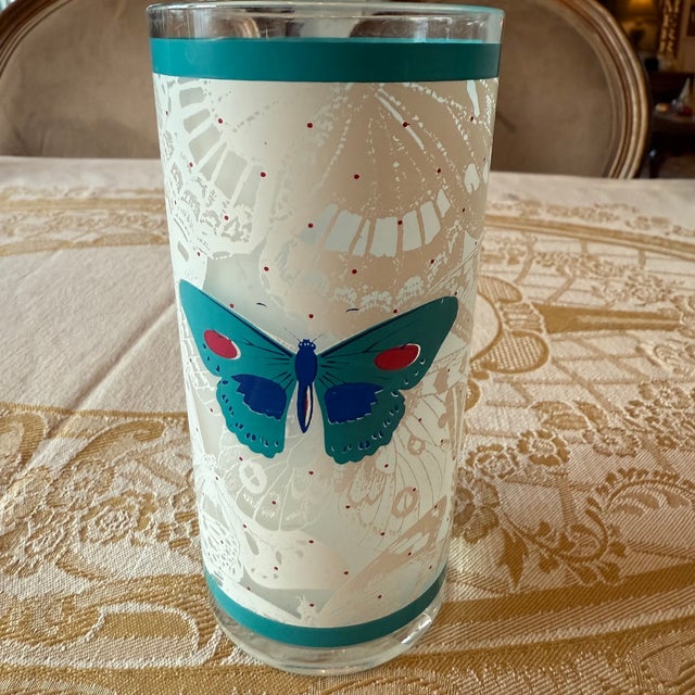 Mid-Century Modern Vintage Stotter Acrylic Ice Tea Tumbler Glasses, a Set of 11 For Sale - Image 3 of 10