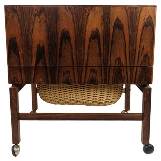 Danish Bar Table in Rosewood, 1960s For Sale