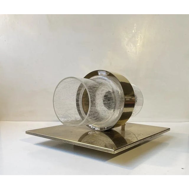 Scandinavian Modern Maritime Brass Sconces by Jonas Hidle for Høvik Verk, 1970s, Set of 2 For Sale - Image 4 of 9