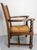 Set of Mid-Century Spanish Beech and Straw Armchairs, 1940s For Sale - Image 10 of 15