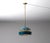 Metal Vintage Italian Pendant Lamp, 1950s For Sale - Image 7 of 14