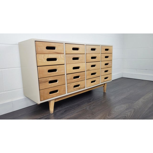 Wood Chest of Drawers attributed to James Leonard for Esa Esavian, 1970s For Sale - Image 7 of 16