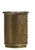 Gold Mid 20th Century Hollywood Regency Gold Tone Metal Mesh Trashcan For Sale - Image 8 of 12
