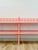 Mid 20th Century Vintage Console Table Thomasville Allegro Style Pink Faux Bamboo Hollywood Regency For Sale - Image 5 of 14
