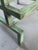 Green Marble Postmodern Center Table With Teal Steel Base For Sale - Image 15 of 15