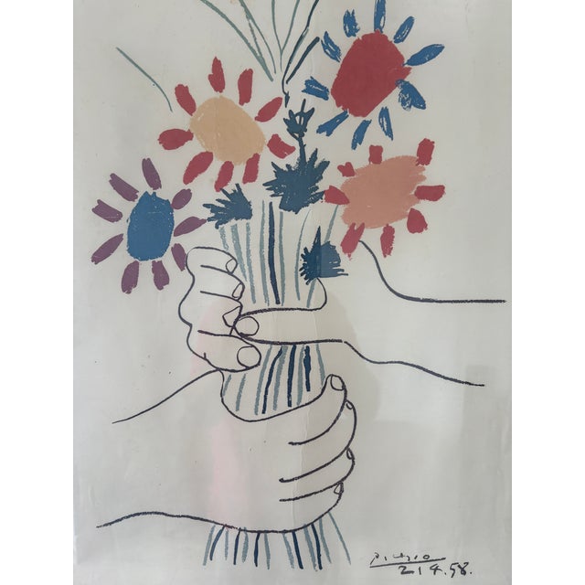 1970s 1970s Pablo Picasso Print For Sale - Image 5 of 10