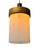 Mid-Century Modern Murano Pendant Lamp in Bronze and Milk Glass, 1960s For Sale - Image 11 of 13