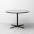 Round Table in Wood, Glass and Metal, 1970s For Sale - Image 3 of 11