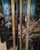 1960s Ornate Hollywood Regency Neoclassical Greek Roman Columns Brass Torchiere Floor Lamp For Sale - Image 10 of 14