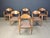 Vintage Spanish Wooden Armchairs, 1990s, Set of 6 For Sale - Image 9 of 10
