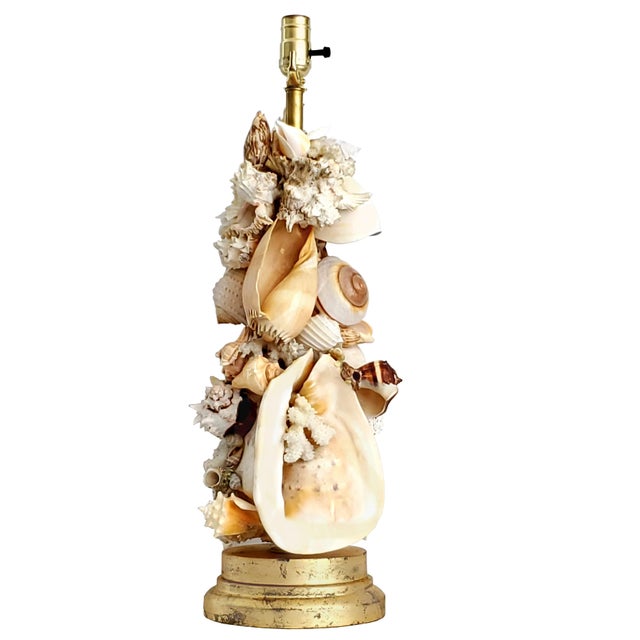 Baker Furniture Company Lamp Shells Seashells For Sale - Image 4 of 14